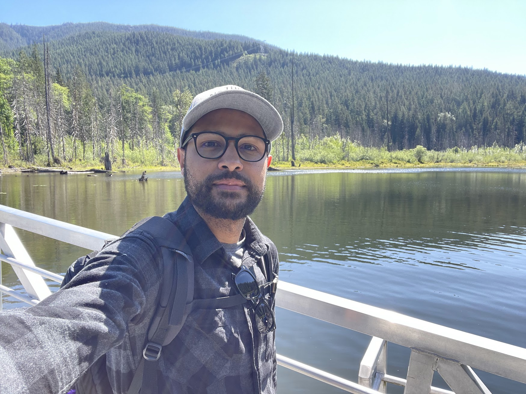 Landscape in Anmore, British Columbia, photographed on June 3, 2023